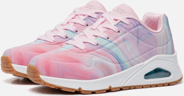 Skechers Uno Gen1 Marble Sneakers roze Synthetisch