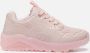 Skechers Uno Ice Prism Luxe Meisjes Sneakers Light Pink - Thumbnail 1