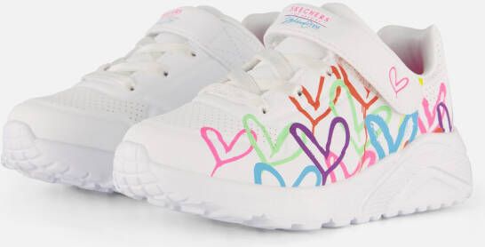 Skechers Uno Lite Love Levitate Sneakers wit Dames