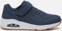 Skechers All Uno Lite Sneakers blauw Synthetisch Heren - Thumbnail 2