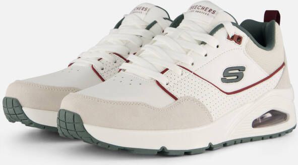 Skechers Retro One Sneaker met Air-Cooled Memoryfoam White Heren