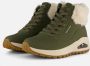 Skechers Uno Rugged Fall Air Dames Laarzen Olijfgroen - Thumbnail 2