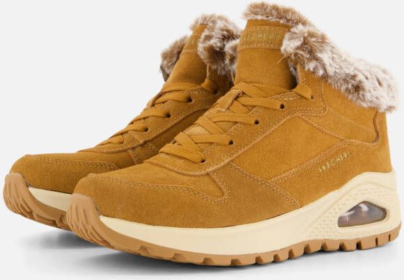 Skechers Uno Rugged Veterboots cognac Synthetisch