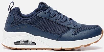 Skechers Uno Fastime sneakers blauw Imitatieleer