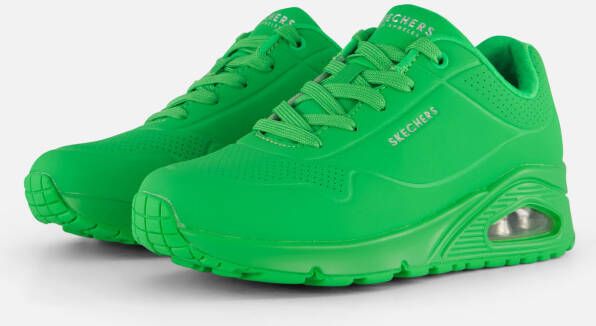 Skechers Stijlvolle Sneaker voor dagelijks gebruik Green Dames