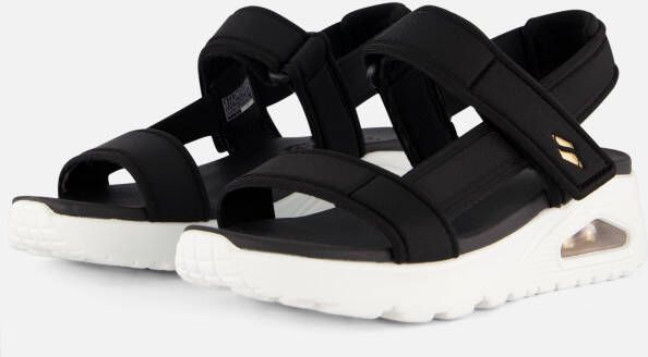 Skechers Uno Summer Stand2 Sandalen zwart