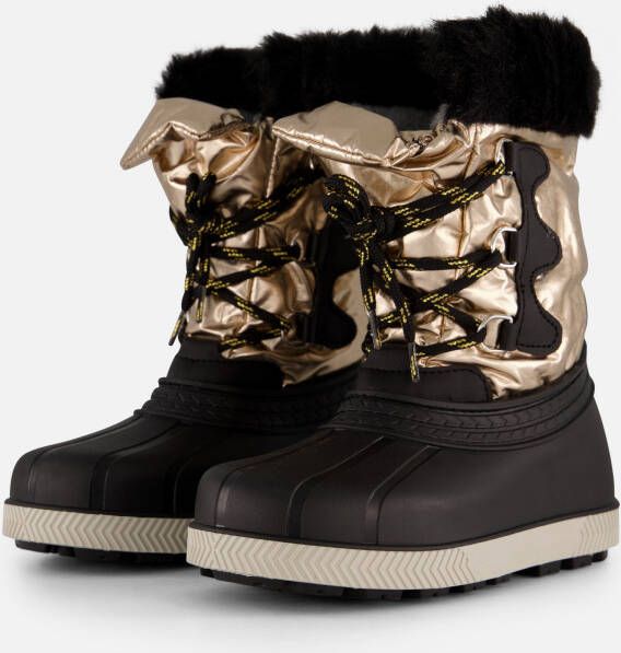 Snow Fun Snowboots goud Synthetisch