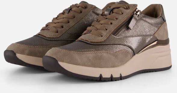 s.Oliver Sneakers taupe Synthetisch