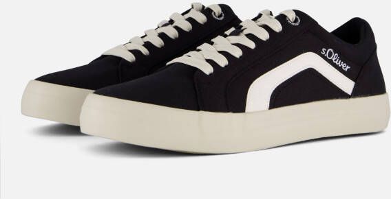 s.Oliver Sneakers zwart Synthetisch