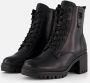 S.Oliver veterboots zwart - Thumbnail 1