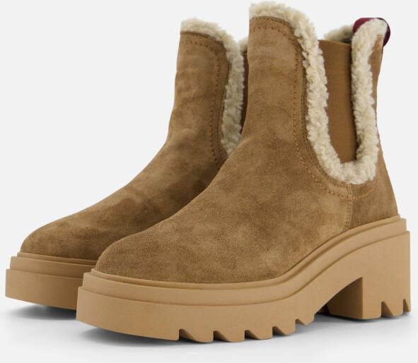 tamaris Chelsea boots bruin Leer