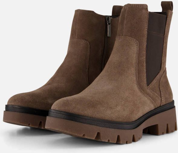 tamaris Chelsea boots cognac Leer