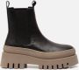 Tamaris Chelsea boots Zwart Leer 182225 Dames - Thumbnail 1