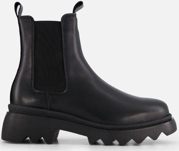 tamaris Chelsea boots zwart Leer