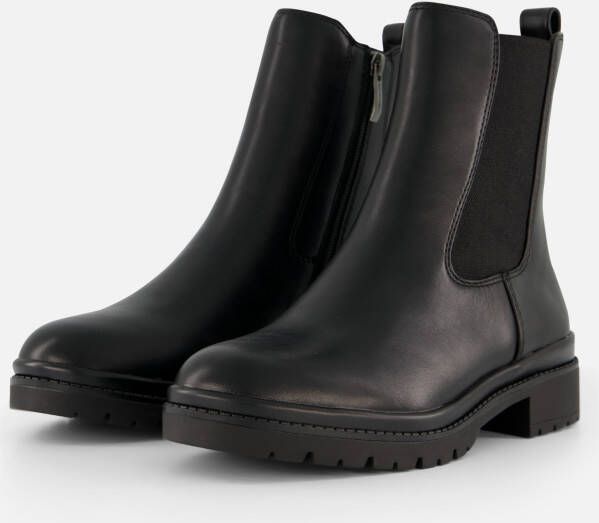 tamaris Chelsea boots zwart Synthetisch