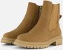 Tamaris Chelsea-boots blokhak combat boots enkellaars met stretch-inzet - Thumbnail 2