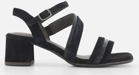 Tamaris Comfort Sandalen met hak zwart Imitatielee Dames - Foto 2