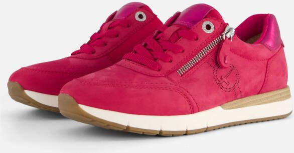 tamaris Comfort Sneakers roze Leer