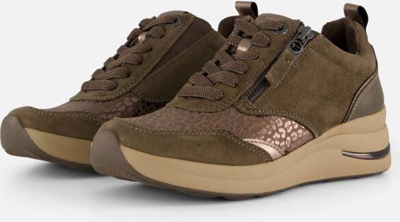 tamaris comfort sneakers taupe