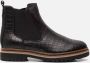 Tamaris Chelsea boots zwart Leer 182117 - Thumbnail 2