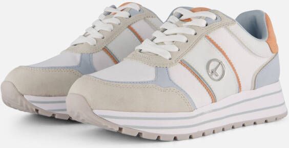 Tamaris Essentials Sneakers beige Textiel Dames