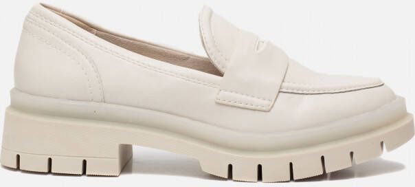 tamaris Loafers wit Synthetisch