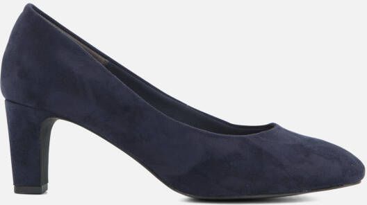 tamaris Pumps blauw Textiel