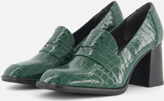 Tamaris Groene Krokodillenprint Pump Green Heren