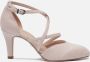 Tamaris Roze Suede Pump met 8cm Hak Pink Dames - Thumbnail 22