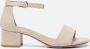 Tamaris Beige Elegante Platte Sandalen voor Vrouwen Beige Dames - Thumbnail 1