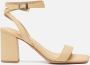 Tamaris Elegante citroen open sandalen Beige Dames - Thumbnail 2