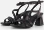 Tamaris Zwarte Elegante Platte Sandalen Black Dames - Thumbnail 2