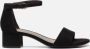 Tamaris Zwarte Casual Platte Sandalen Black Dames - Thumbnail 11