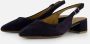 Tamaris Slingback Pumps blauw Leer Dames - Thumbnail 17