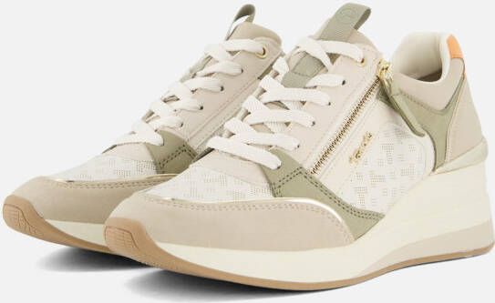 Tamaris Stijlvolle Sneaker voor Dames Beige Dames