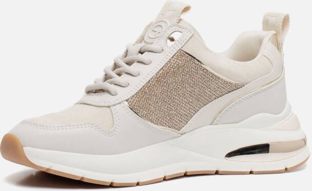 Tamaris Sneaker Dames Grijs Beige Goud