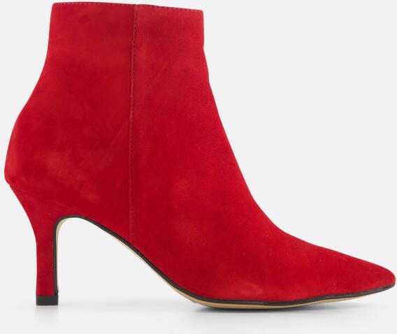 Tamaris Stiletto Enkellaarsjes rood Leer