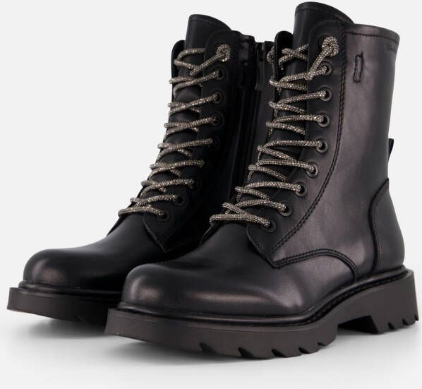 tamaris Veterboots zwart Synthetisch