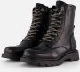 Tamaris Veterboots zwart Synthetisch - Thumbnail 2