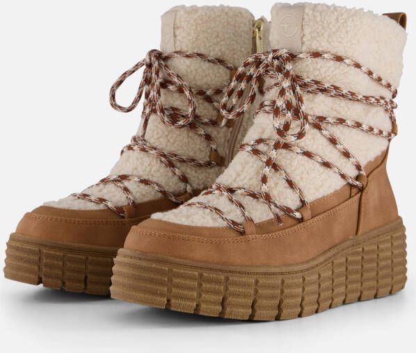 tamaris Winterboots cognac Synthetisch