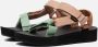 Teva Multicolor Dames Platte Velcro Sandalen Meerkleurig Dames - Thumbnail 3