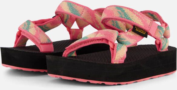 Teva Midform Universal Sandalen roze Textiel