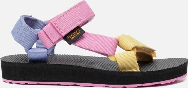 Teva Original Universal Sandalen roze Textiel