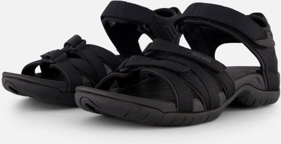 Teva Tirra Sandalen zwart Textiel