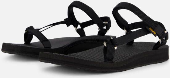 Teva Universal Slim Sandalen zwart Textiel