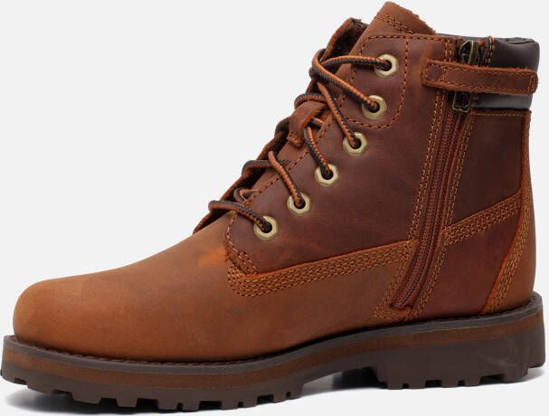 Timberland Courma Kid Traditional 6 Inch Veterboots Laarzen Met Veters Jongens Cognac