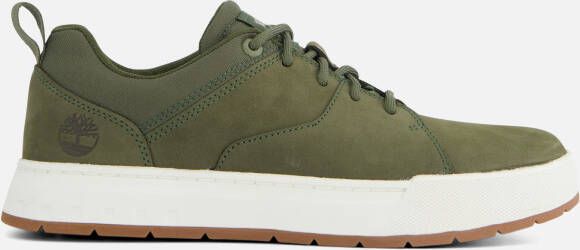 Timberland Maple Grove Sneakers groen Leer