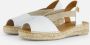 Toni Pons Etna wit leren espadrilles dames (ETNA blanc) - Thumbnail 2