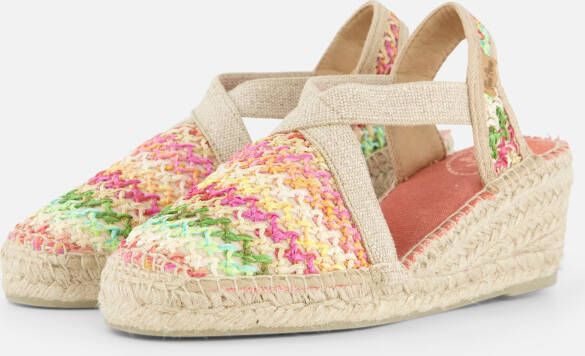 Toni Pons Terra NZ Espadrilles roze Textiel