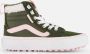 Vans Filmore Hi guard sneakers groen Suede Dames - Thumbnail 1